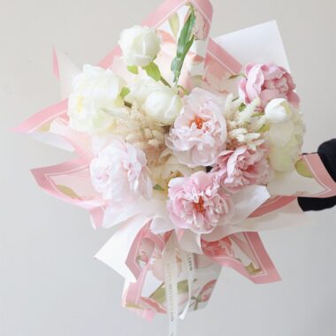 Korean style large waterproof printed flower wrapping paper