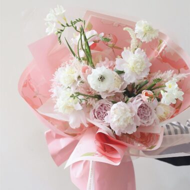 Korean style large waterproof printed flower wrapping paper