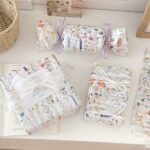 Dreamy lavender floral decorative gift wrapping paper