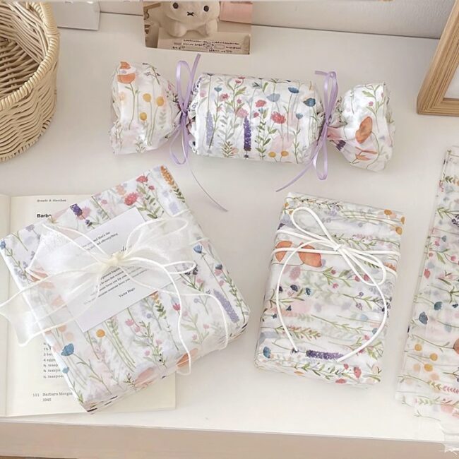 Dreamy lavender floral decorative gift wrapping paper