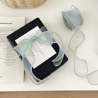 Premium black gift wrapping paper with elegant matte finish