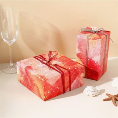 High-end decorative festival gift wrapping paper elegant style
