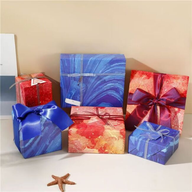 High-end decorative festival gift wrapping paper elegant style