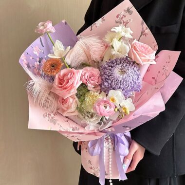 Embossed plum blossom vintage flower wrapping paper