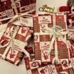 High quality thick Christmas wrapping paper for luxury gifts