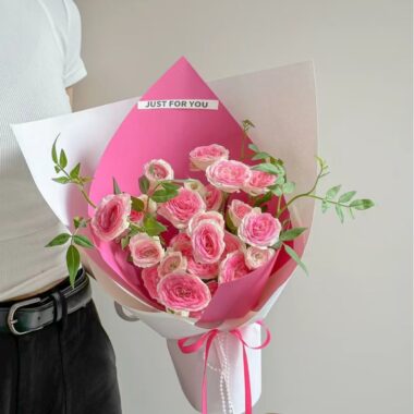 Thick solid color kraft flower wrapping paper for bouquets