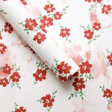 Spring small floral thick waterproof flower wrapping paper