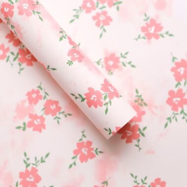 Spring small floral thick waterproof flower wrapping paper