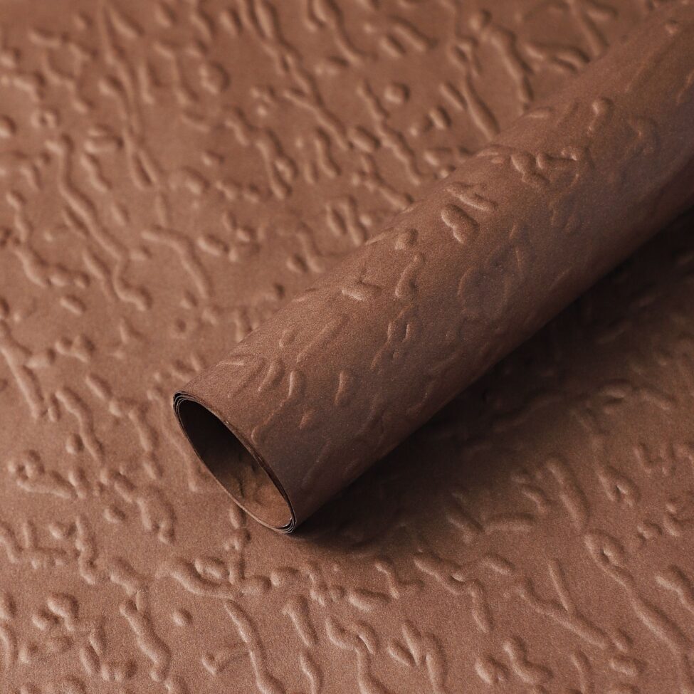 Embossed stone texture waterproof flower wrapping paper
