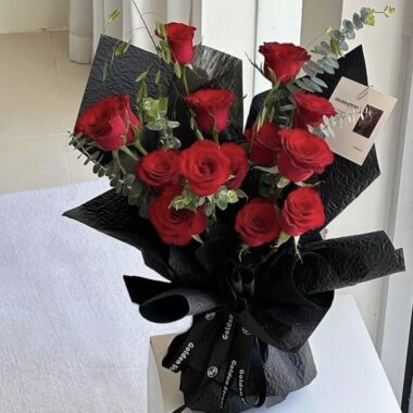 Embossed stone texture waterproof flower wrapping paper