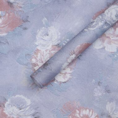 Vintage dreamy floral decorative flower wrapping paper