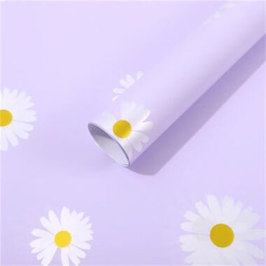 Thick waterproof daisy flower wrapping paper for bouquets