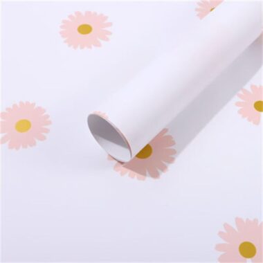 Thick waterproof daisy flower wrapping paper for bouquets