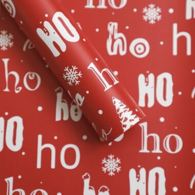 Waterproof thick Christmas wrapping paper for holiday gifts