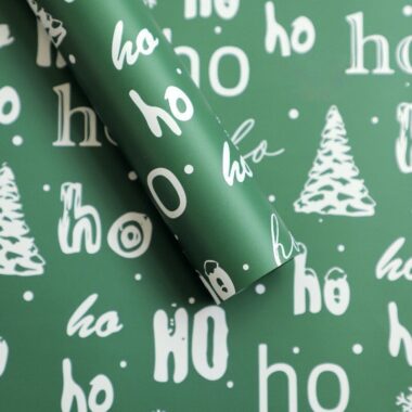 Waterproof thick Christmas wrapping paper for holiday gifts